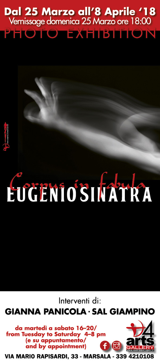 Corpus in Fabula - Eugenio Sinatra, locandina 4ARTS Gallery