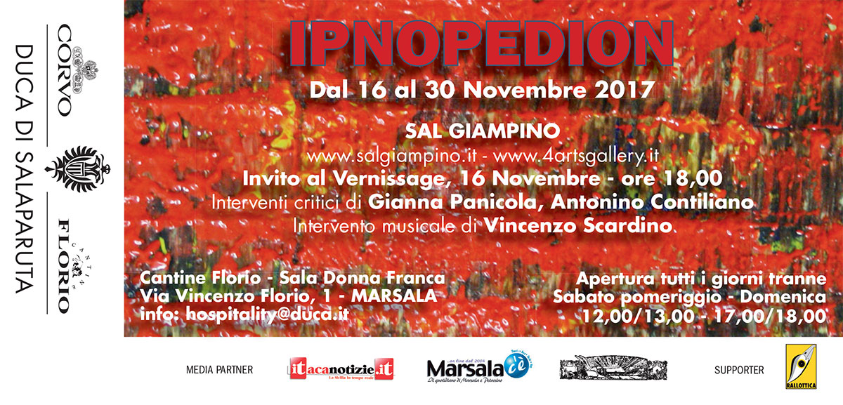 Sal Giampino - Ipnopedion, cartolina 4ARTS Gallery