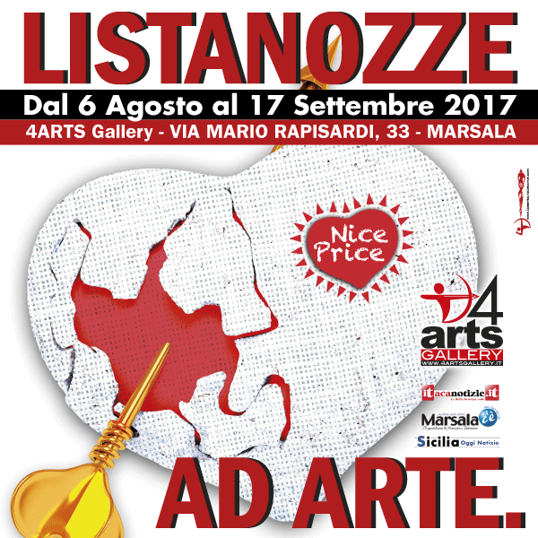 Listanozze ad Arte, banner 4ARTS Gallery